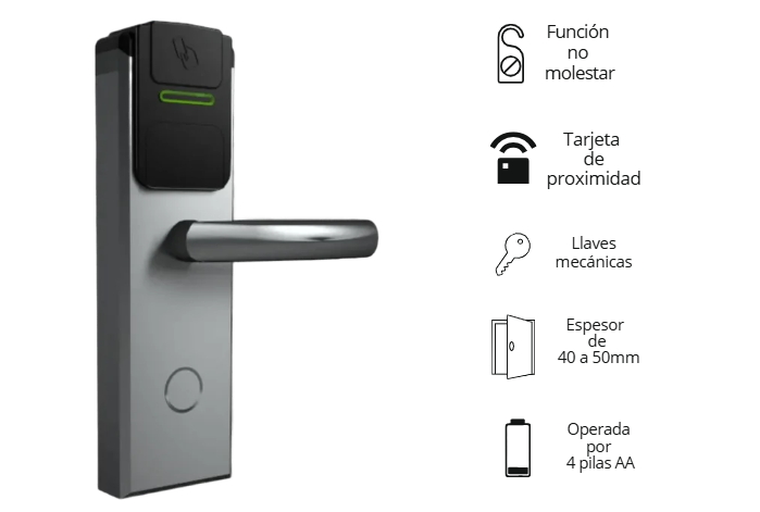 Cerradura LUXE Hotelera